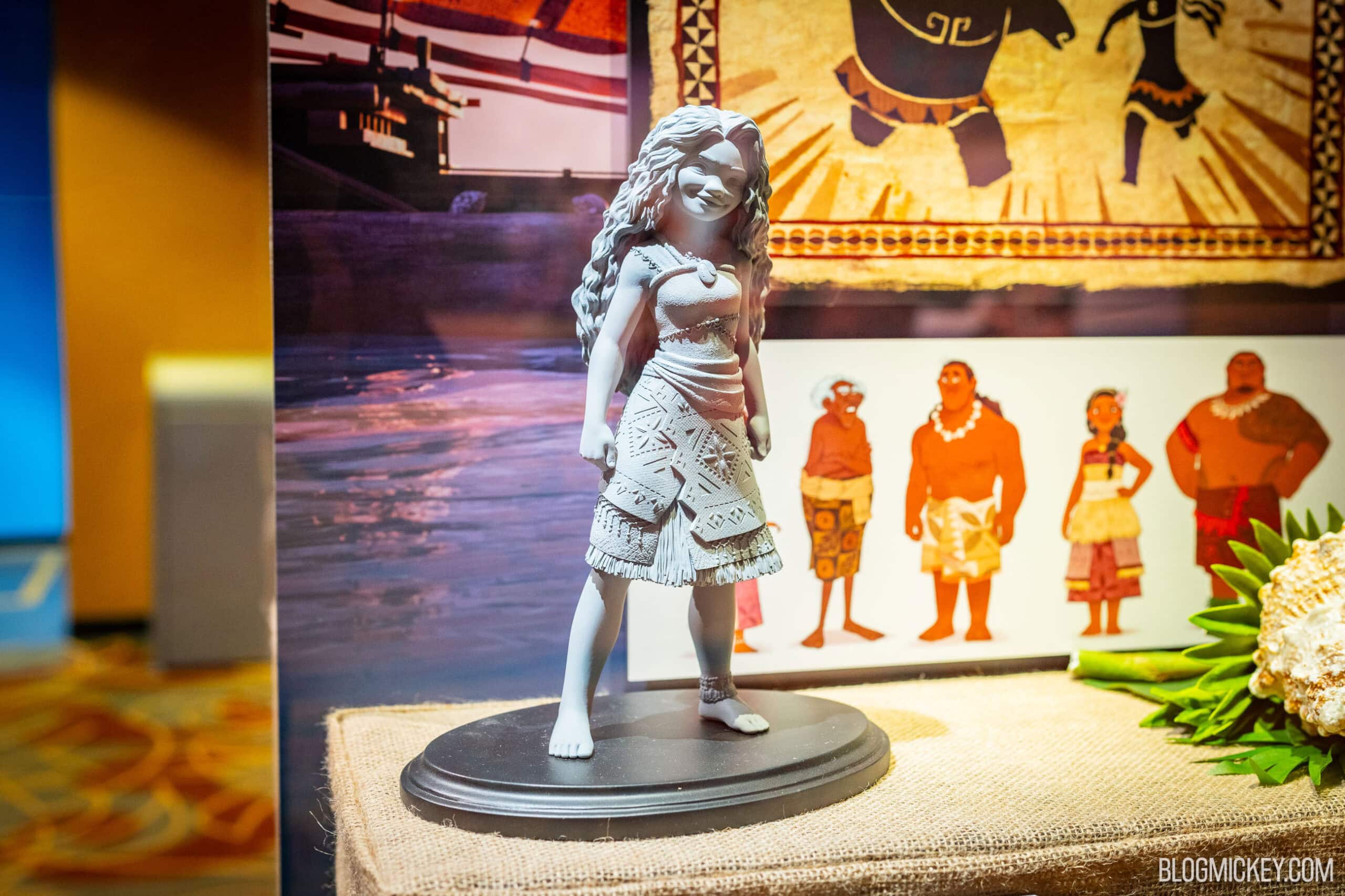 Moana 2 Character Maquettes & Artwork Now on Display at