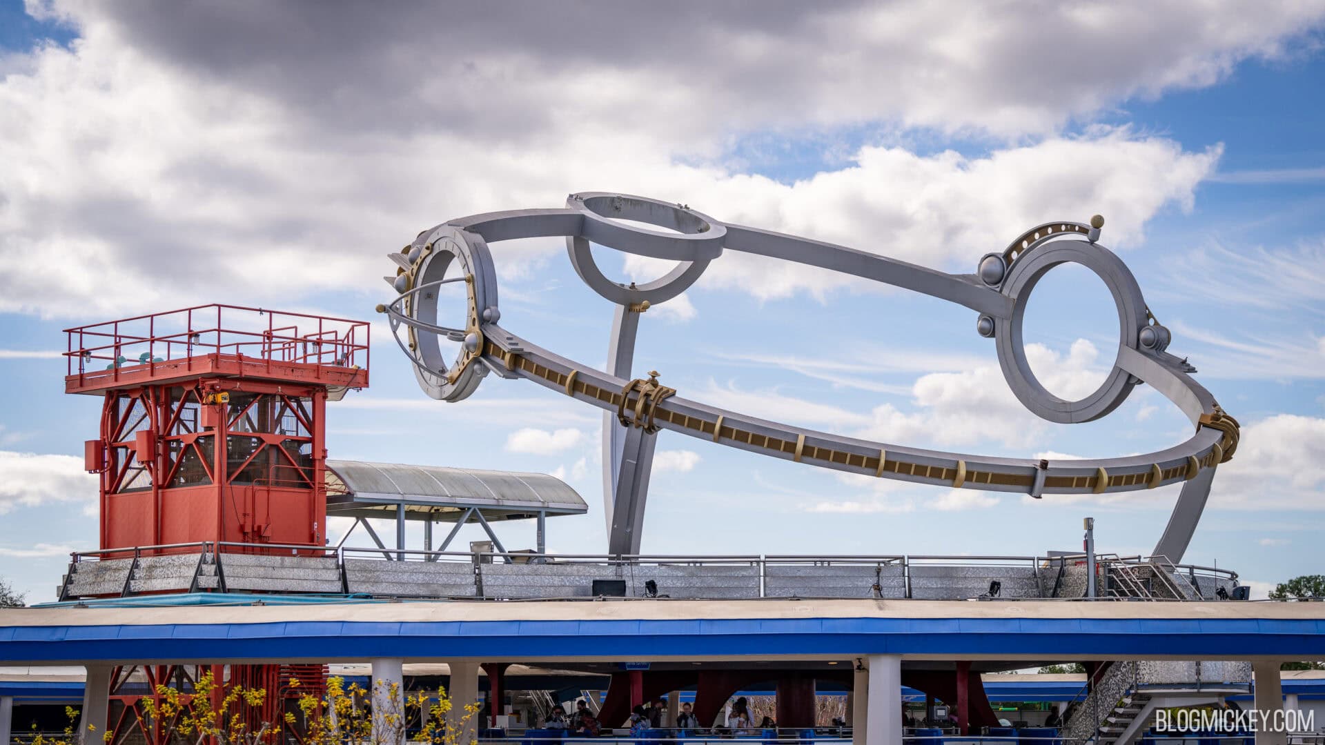 Astro Orbiter Ride Completely Removed During Refurbishment at Magic Kingdom