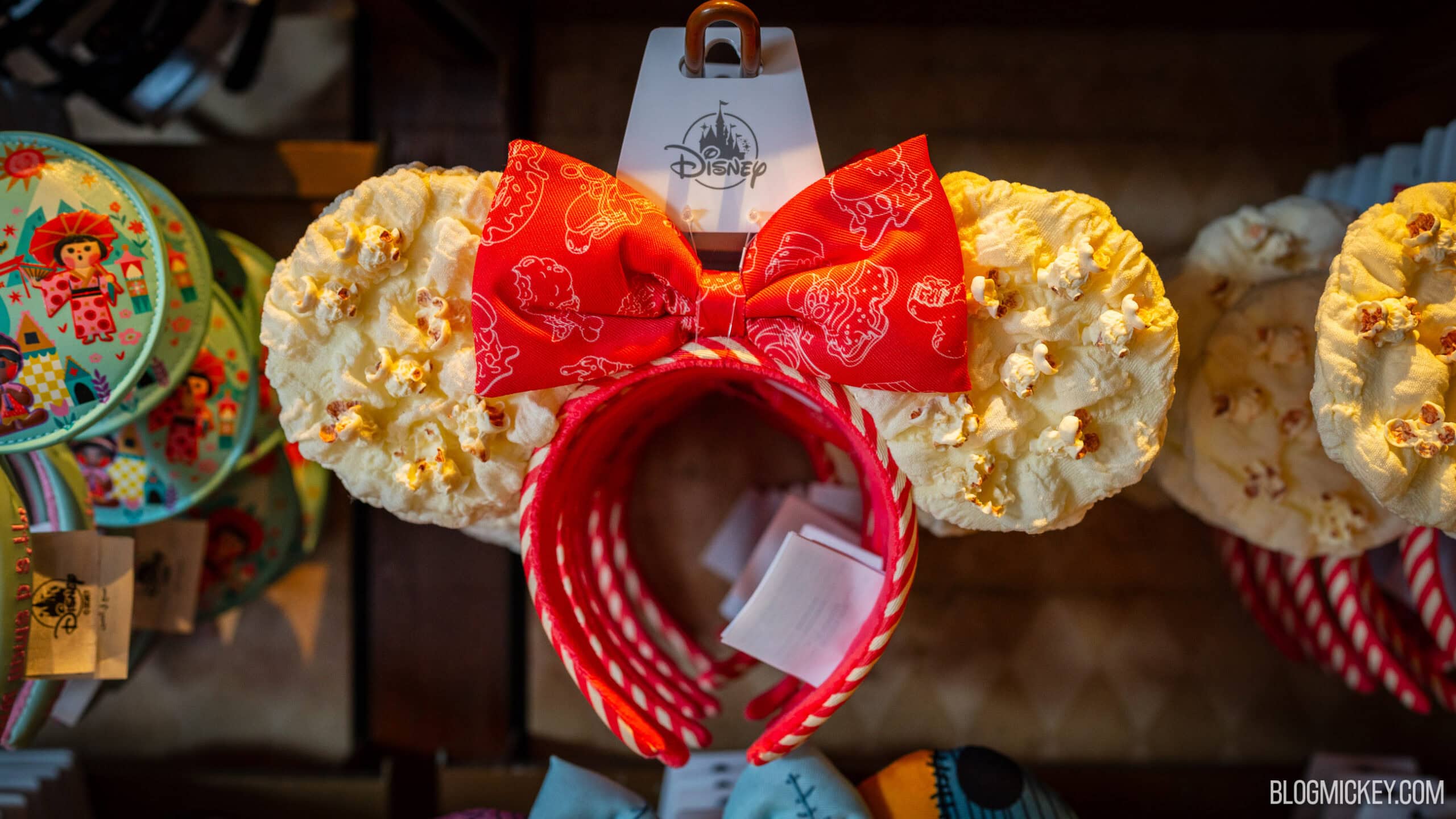 Loungefly translucent popcorn Disney Minnie Mouse ears Loungefly Disney Minnie Mouse Popcorn Ears | Mercari main image 4