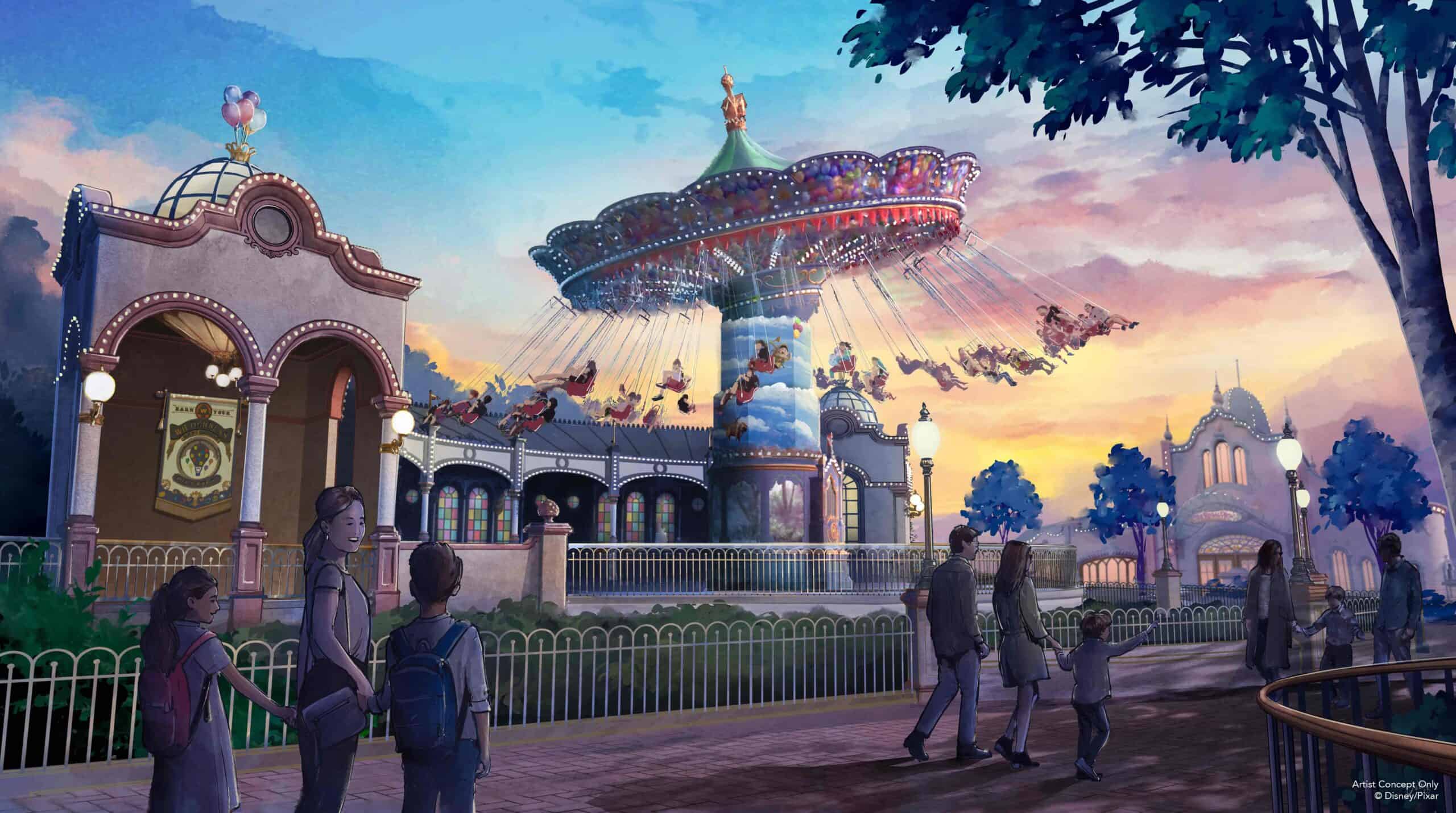 ディズニーランドパリ　画集　the art of DisneylandParis Coming soon: an exclusive new 200-page book: The Art of