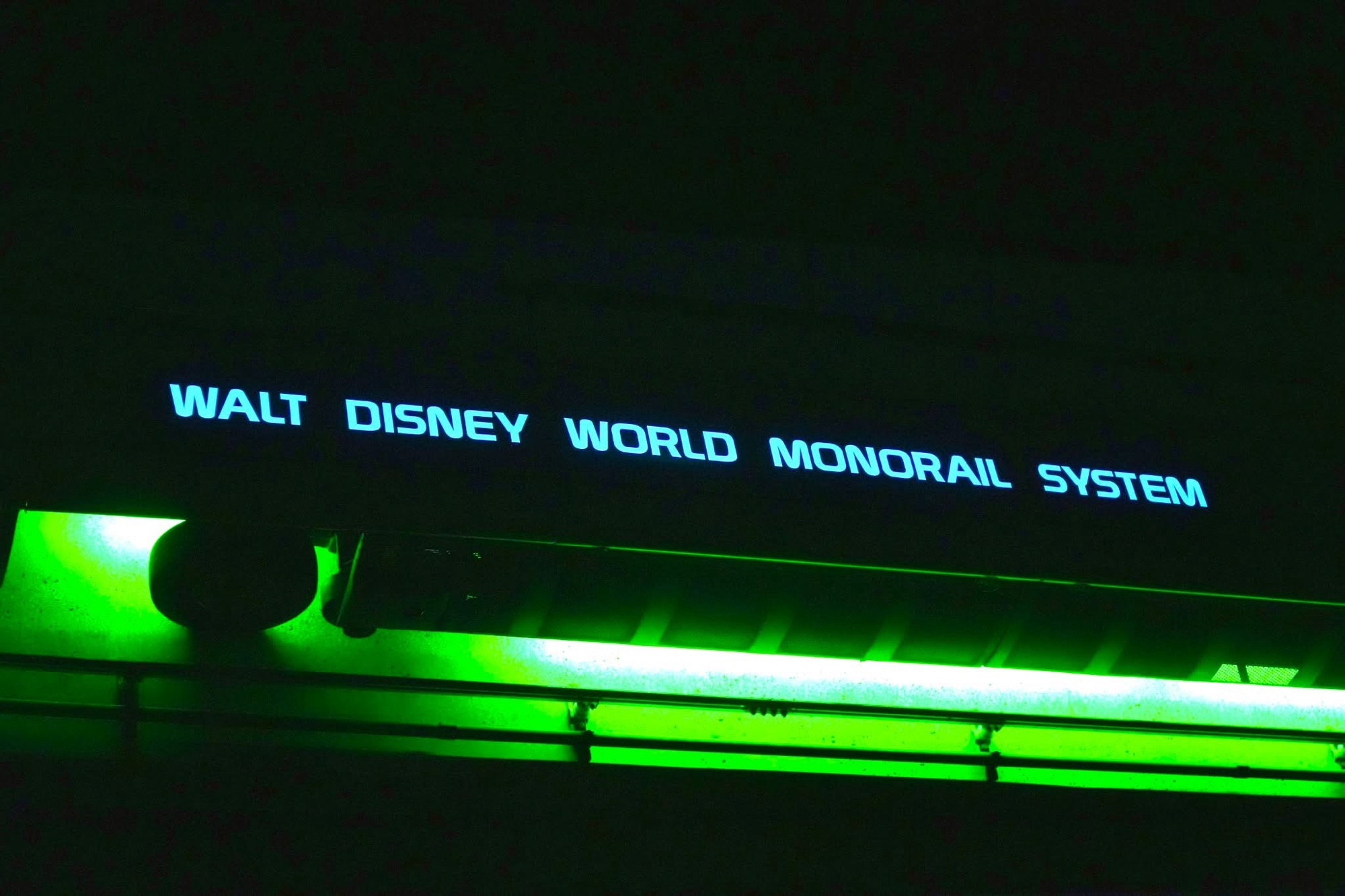 Walt Disney World Monorails Receive Glow-in-the-Dark Logos in Latest Upgrade