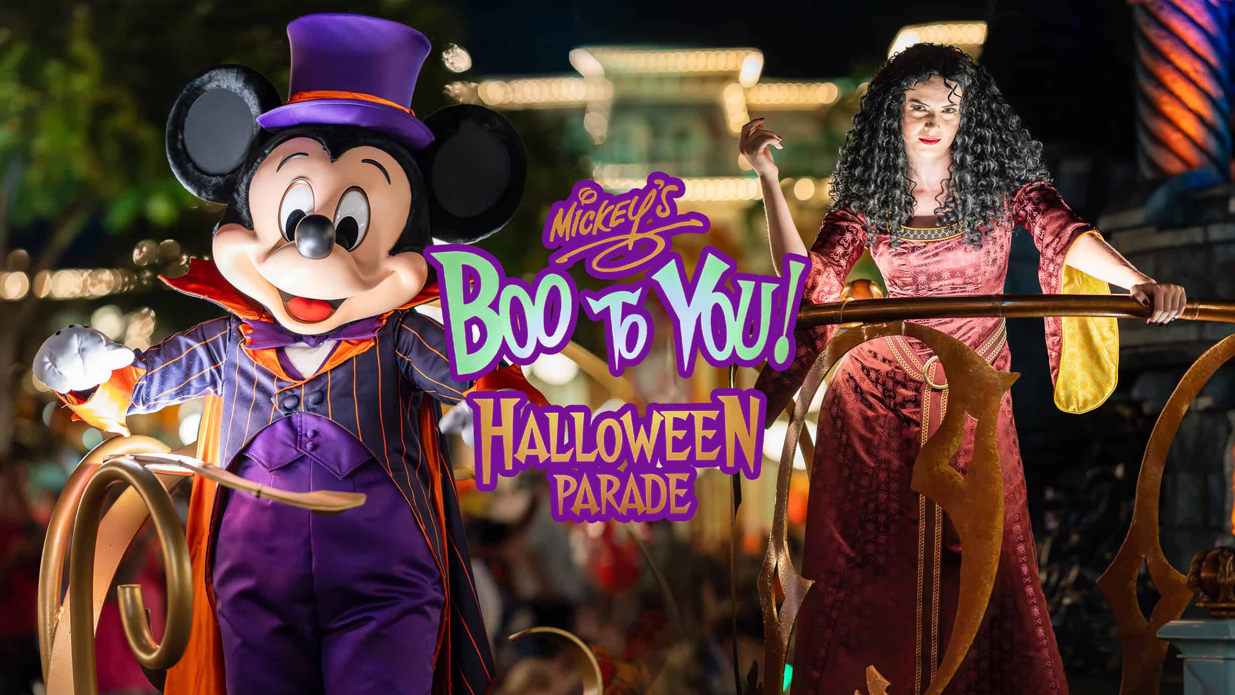 Mother Gothel at Boo To You Parade 2025