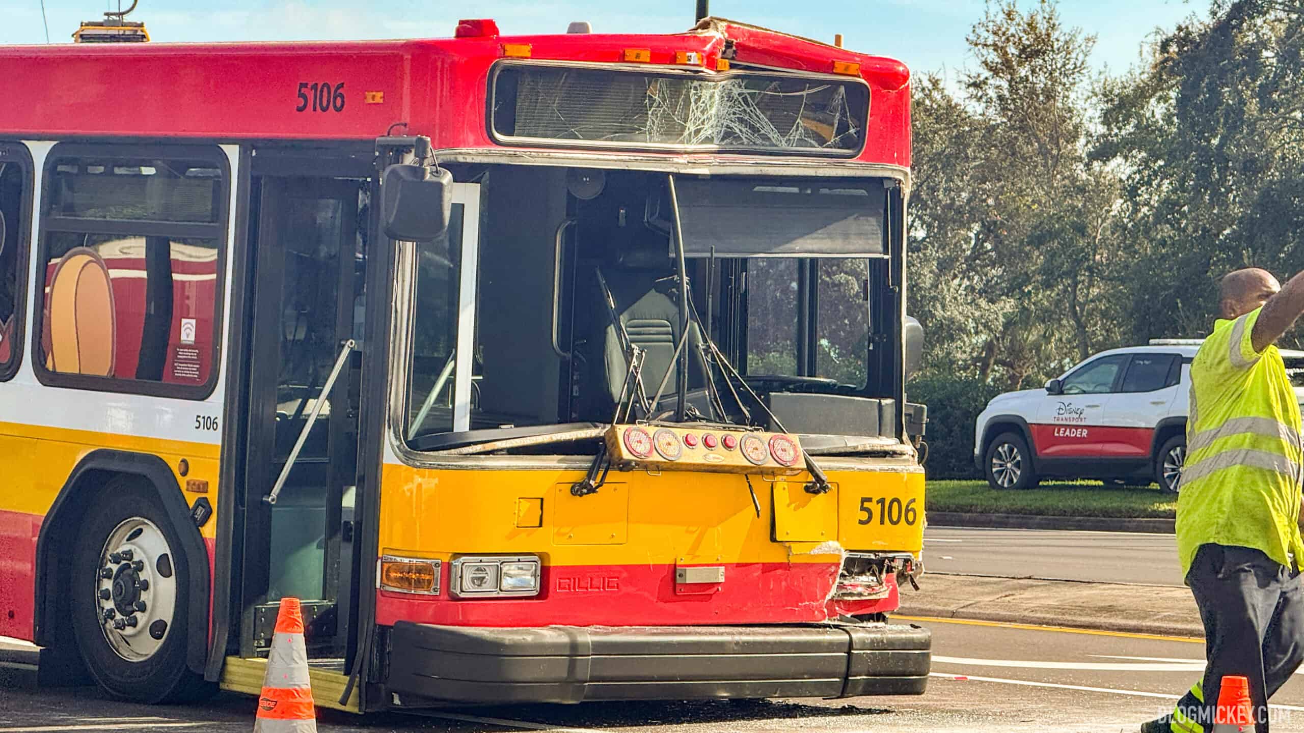 Bus vs Bus Crash at Walt Disney World