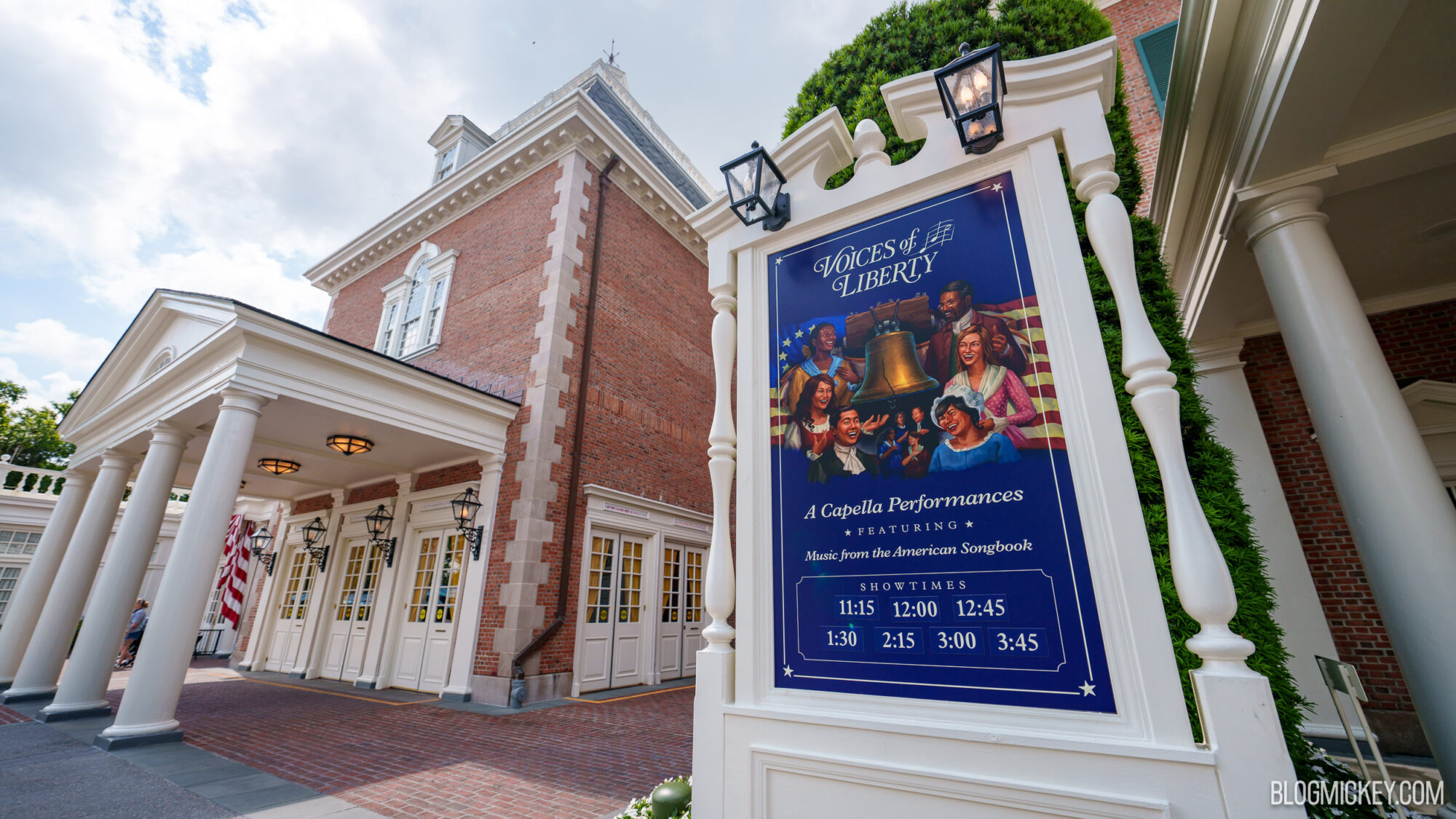 First-Ever ‘Voices of Liberty’ Signage Installed at EPCOT