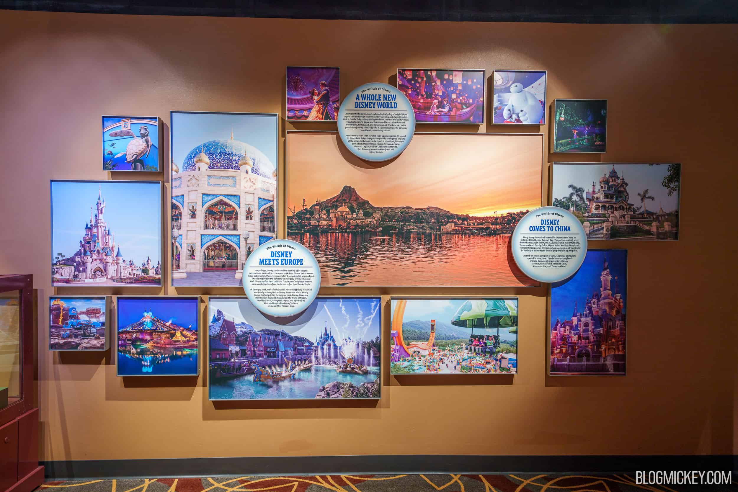 International Parks Display Refreshed at Walt Disney Presents