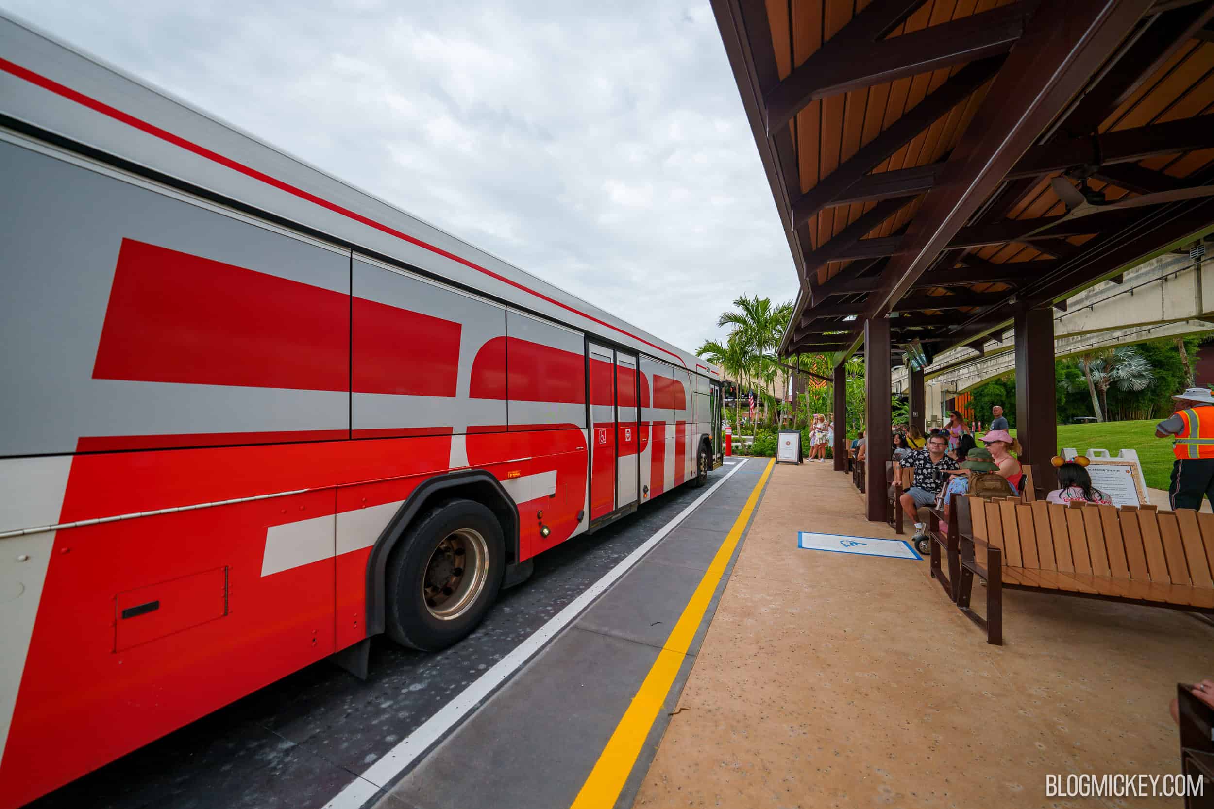 New Bus Loop Opens at Disney's Polynesian Village Resort