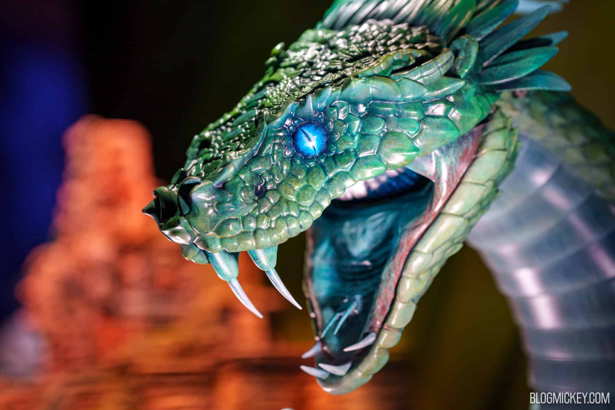 Sculpt of Giant Audio-Animatronic Snake for Finale Scene in Indiana Jones Ride at D23 Expo 2026