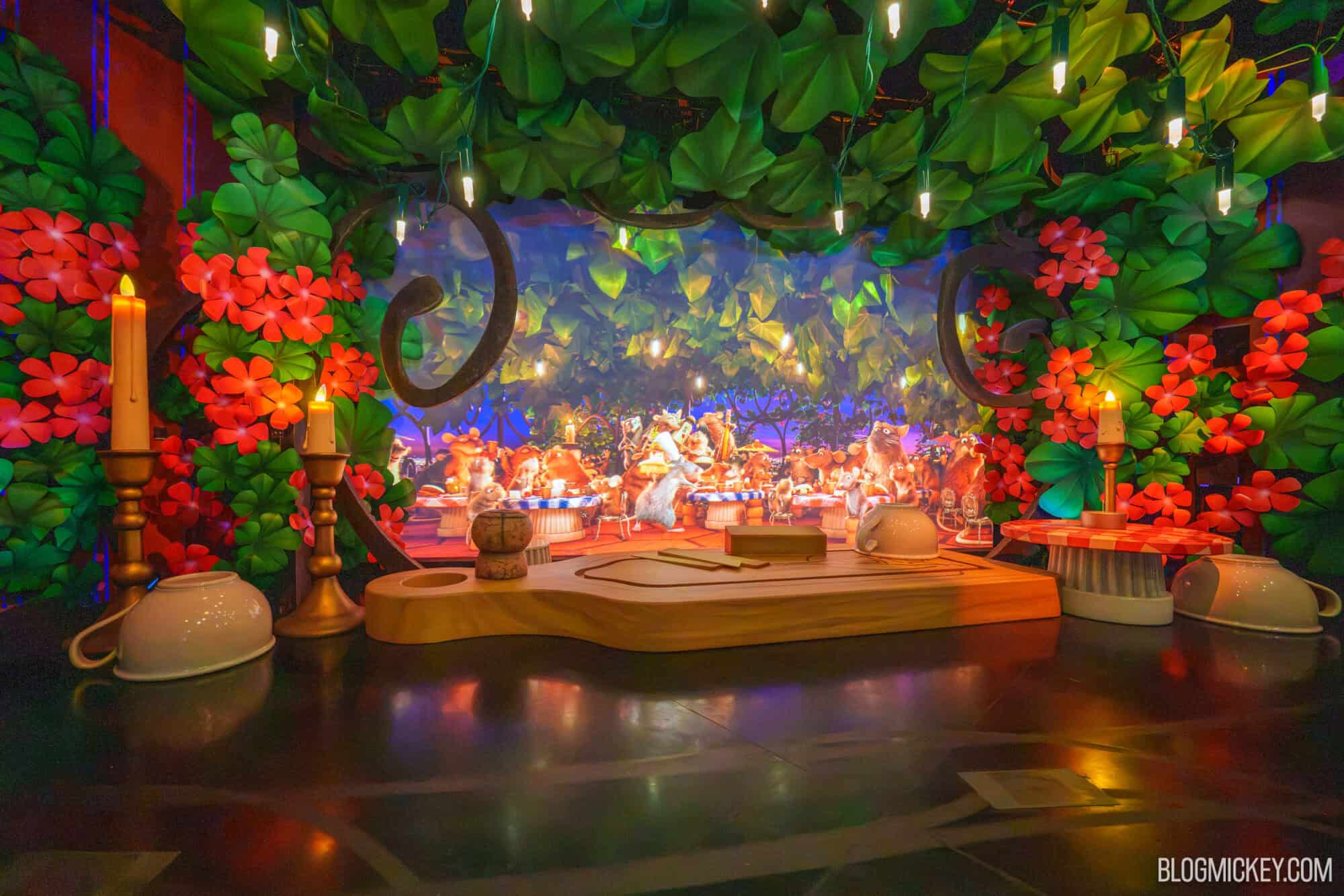 FIRST LOOK: New On-Ride Camouflage Props Added to Remy’s Ratatouille Adventure at EPCOT