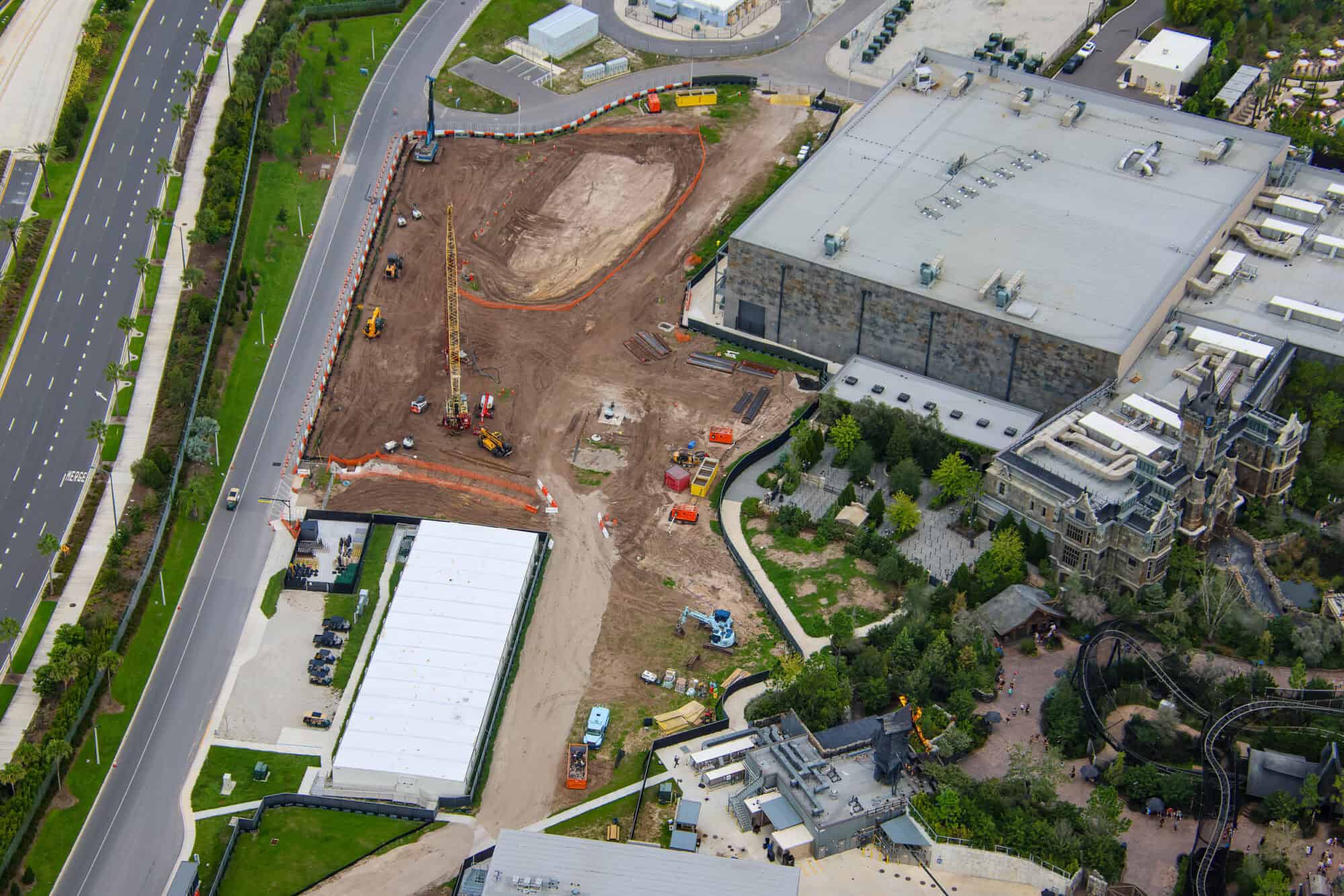 NEW Ride Under Construction for Dark Universe Expansion at Universal Epic Universe