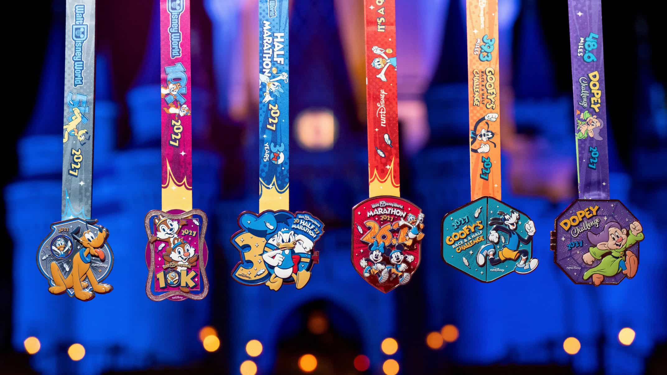 レア 希少品 オズワルド Run Disney マラソン メダル 2027 Walt Disney World Marathon Medals Revealed