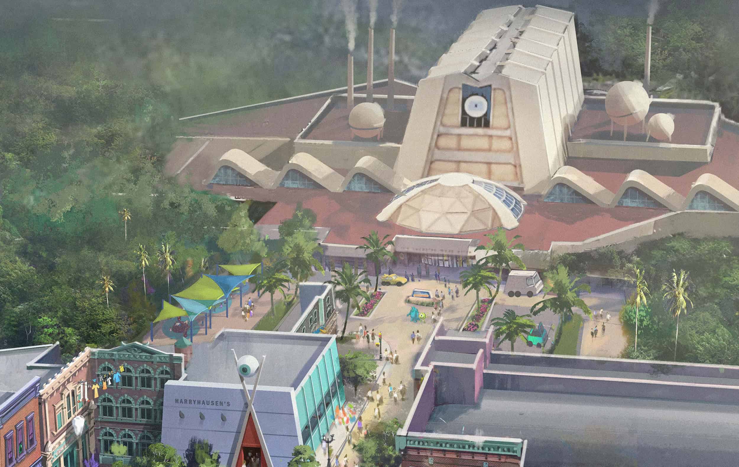 Baugenehmigung für einen Spielplatz in Monstropolis im Disney’s Hollywood Studios ist aufgetaucht