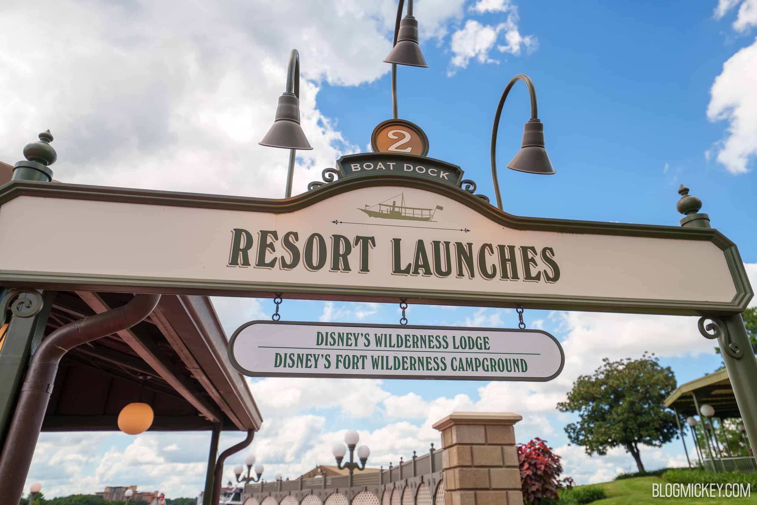 Magic Kingdom: Resort-Boote tauschen die Anlegestellen