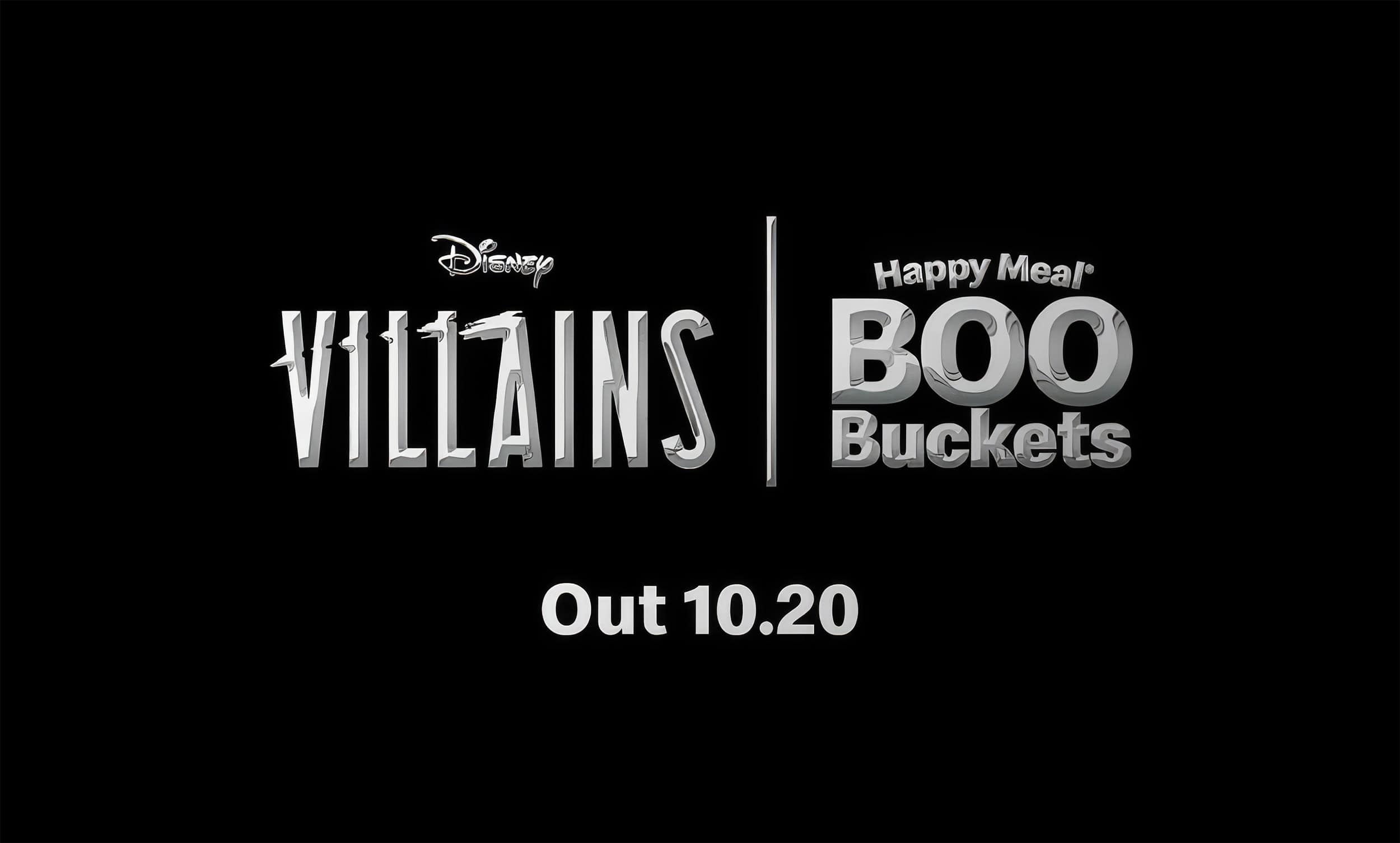 McDonald's bestätigt Disney-Villains-Boo-Buckets ab 20. Oktober